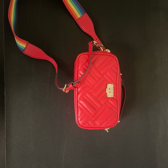 PRIDE MONTH IS COMING UP!!!! Michael Kors PRIDE Crossbody. Used 1 day!!! - Picture 2 of 9
